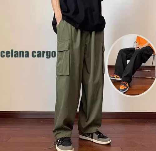 Celana cargo pria bahan super premium import