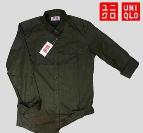 Kemeja lengan panjang Uniqlo
