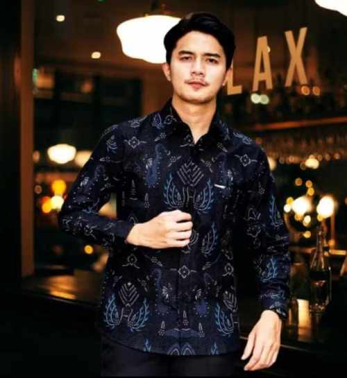 Batik kemeja lengan panjang bahan super premium ready semua ukuran